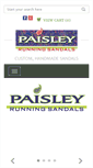 Mobile Screenshot of paisleyrunningsandals.com